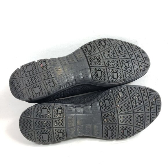 Skechers Womens Size 8.5 Black Slip On Air Cooled Memory Foam Walking Shoes - Picture 8 of 8
